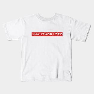 Unauthorized Kids T-Shirt